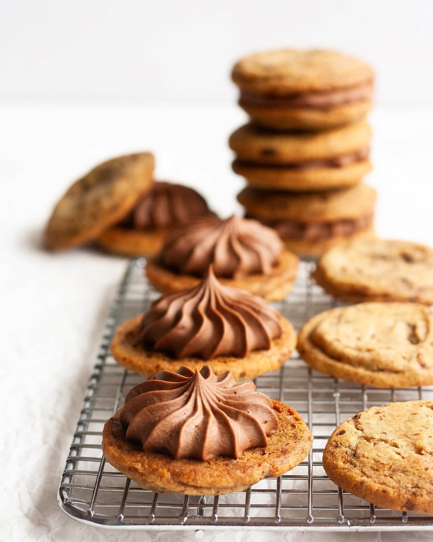 Mocha Sandwich Cookies Recipe The Feedfeed