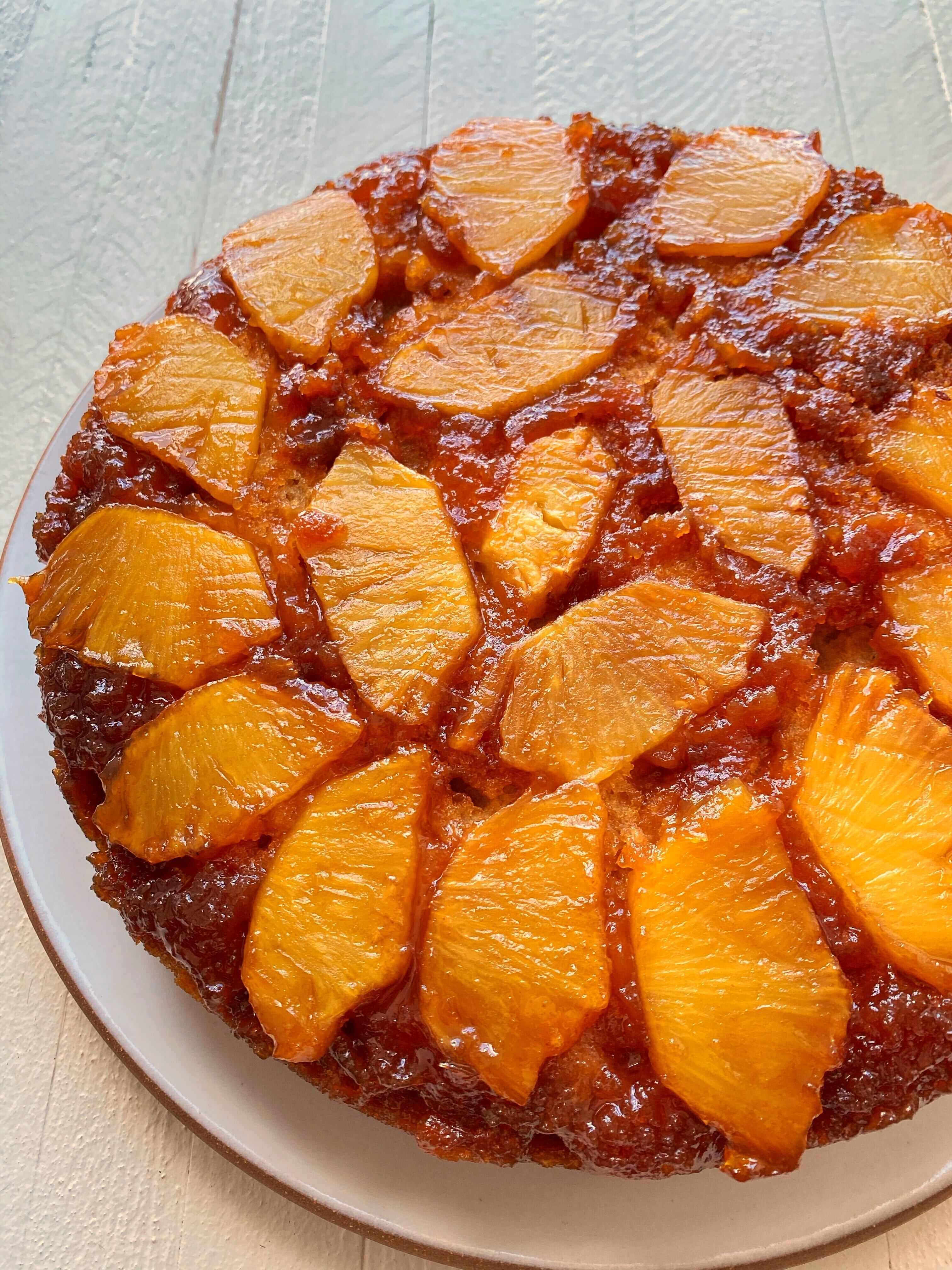Pineapple Upside Down Cake by bravotopchef | Quick &amp; Easy Recipe | The Feedfeed