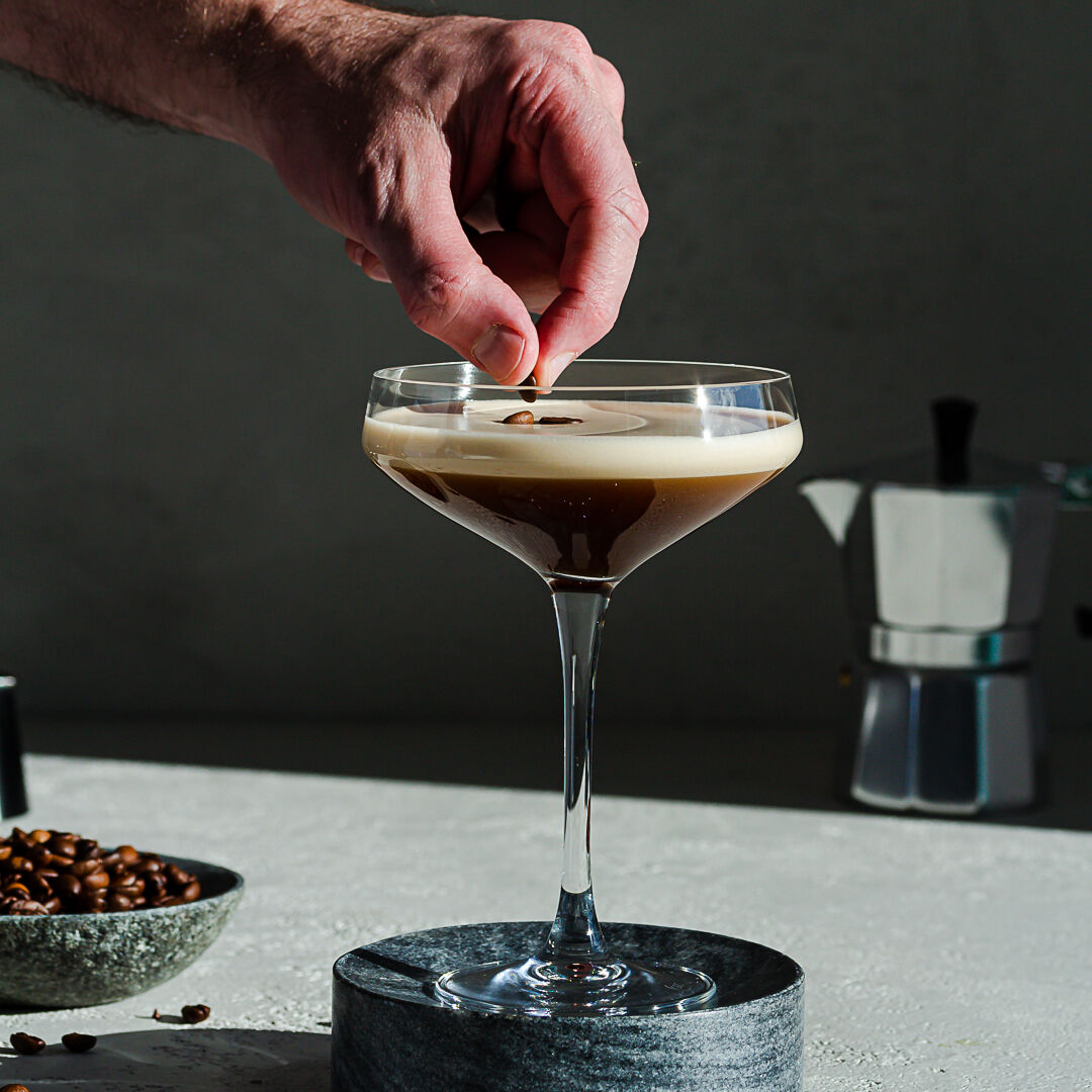 Yummy Recipe for Frothy Espresso Martini by spoonabilities.