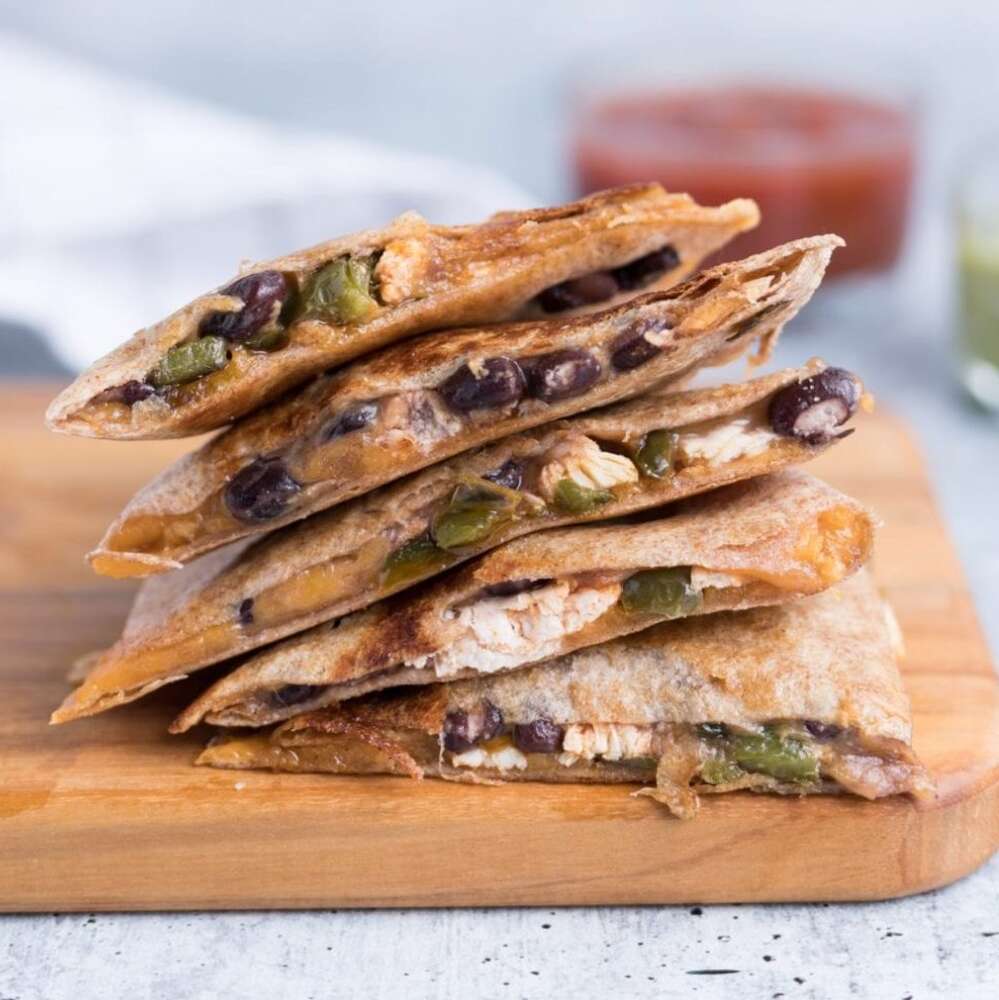 The Best Turkey Quesadilla Recipe The Feedfeed