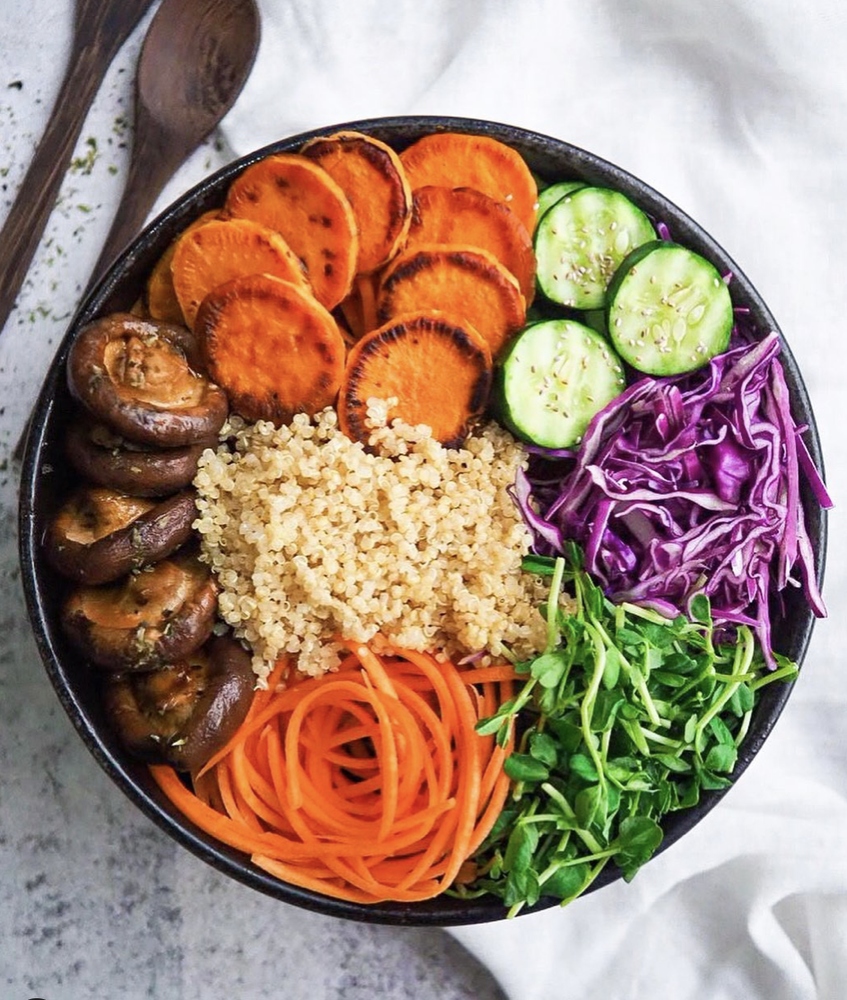 Sweet Potato Quinoa Bowl Recipe | The Feedfeed