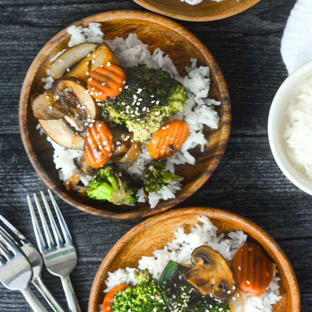 20 Minute Hibachi Vegetables Recipe The Feedfeed