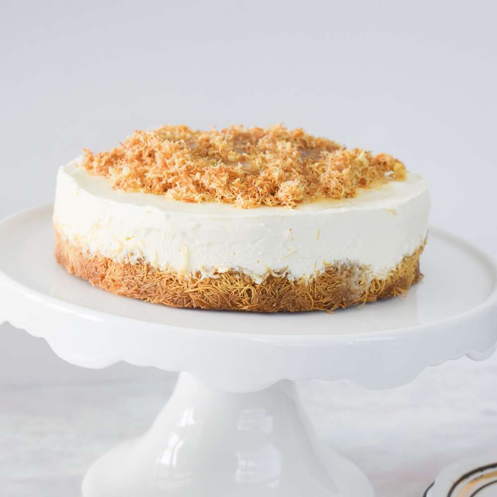 Kunafa Cheesecake Recipe The Feedfeed