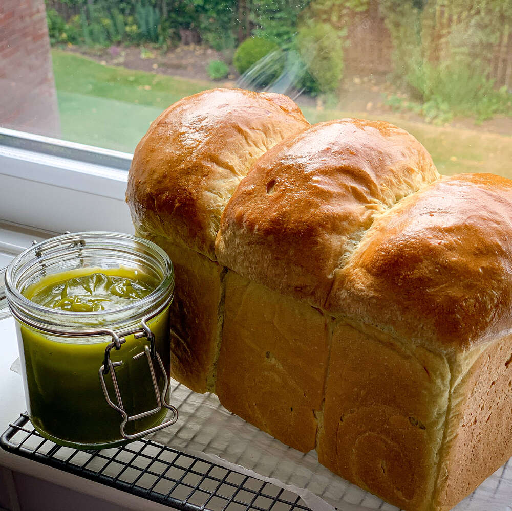 Pandan Bread Loaf Recipe The Feedfeed