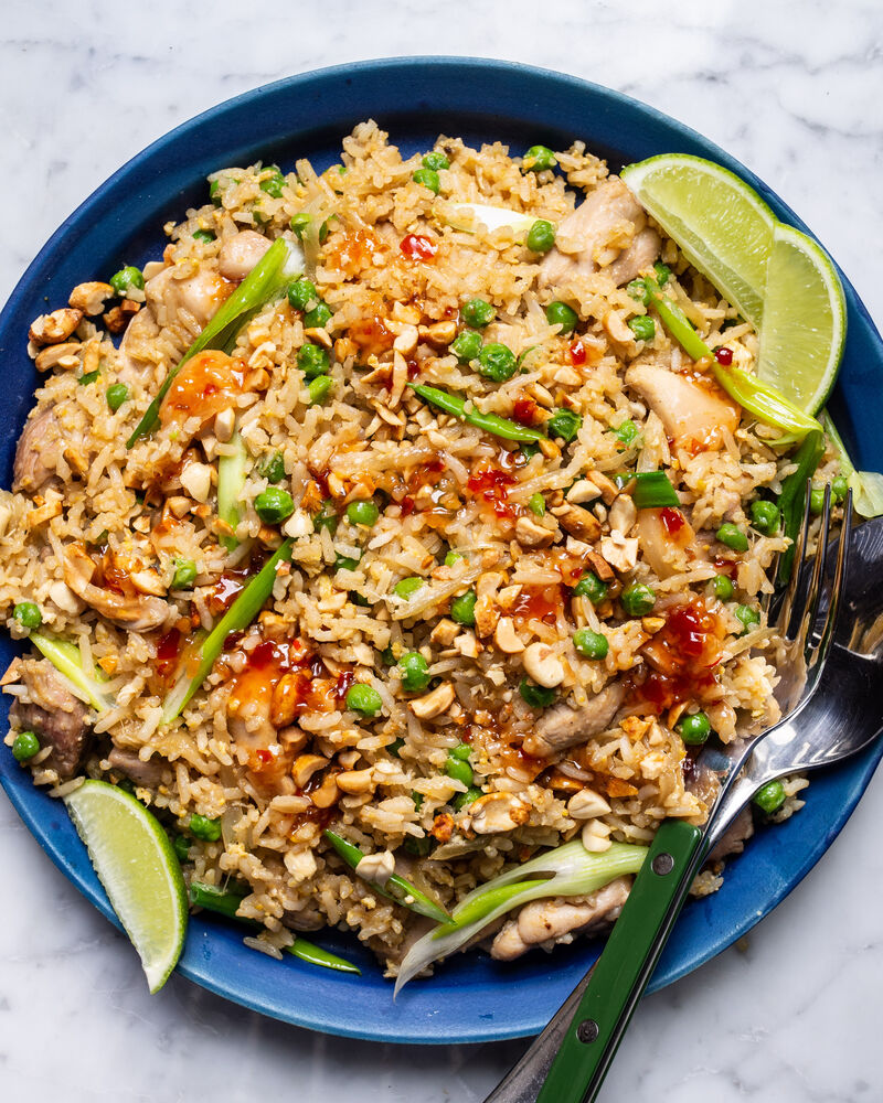 Chicken Green Onion Fried Rice | The Feedfeed