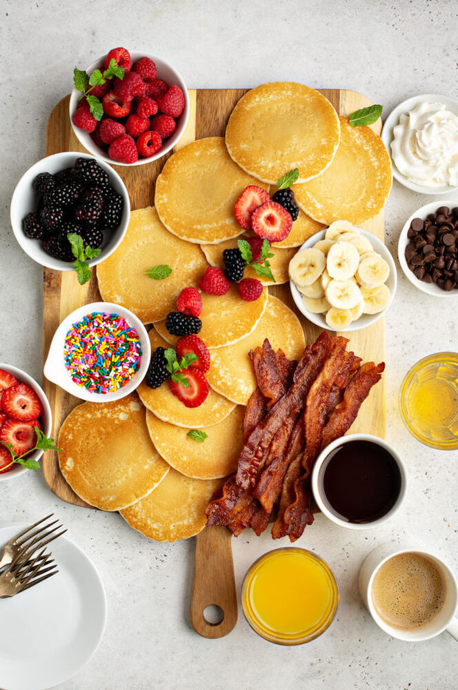 Pancake Brunch Board Recipe | The Feedfeed