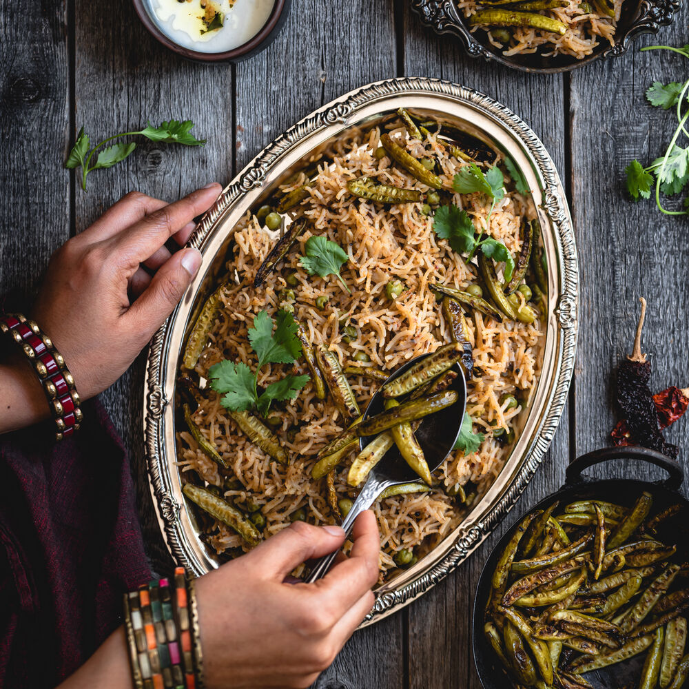 South Indian Style Tindora Rice Recipe | The Feedfeed