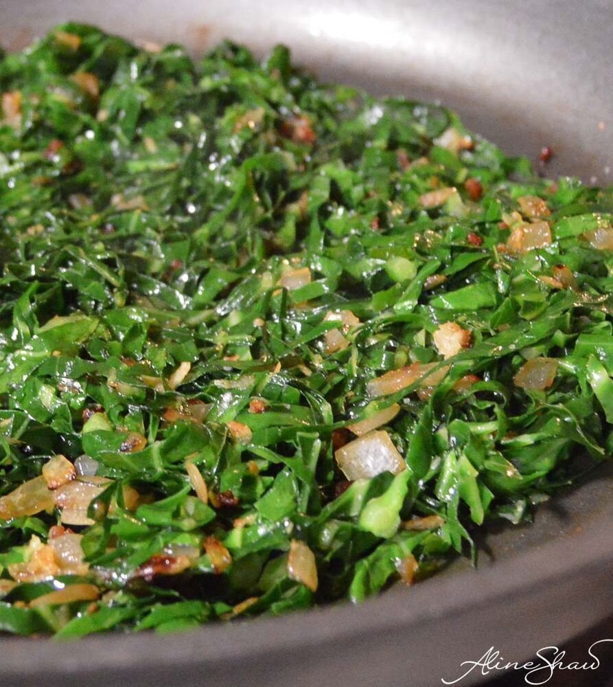 Brazilian Collard Greens with Bacon Recipe The Feedfeed