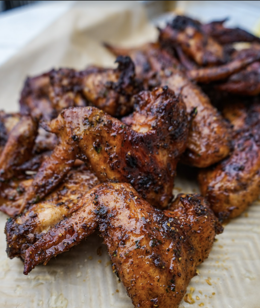 Grilled Lemon Pepper Wings Recipe | The Feedfeed