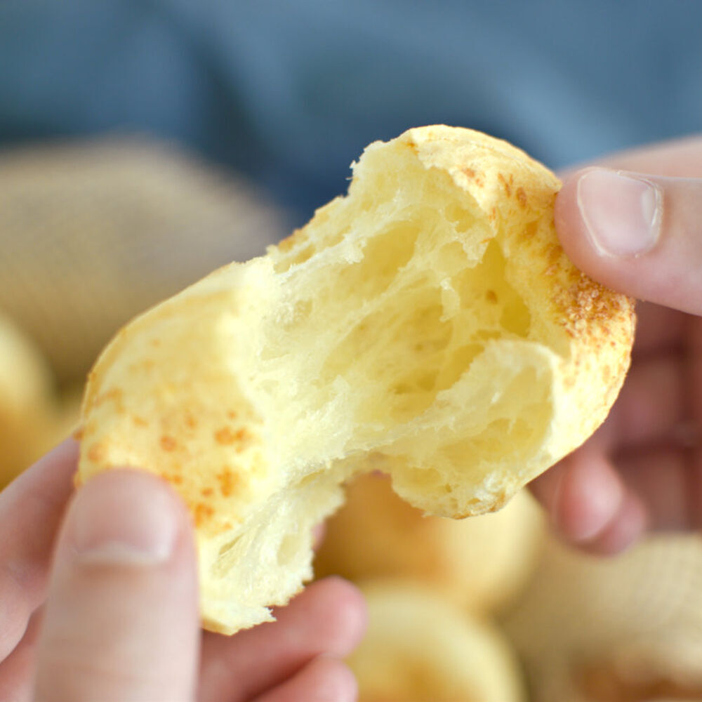 Brazilian Cheese Bread Pao De Queijo By Simple Living Recipes Quick Easy Recipe The Feedfeed 