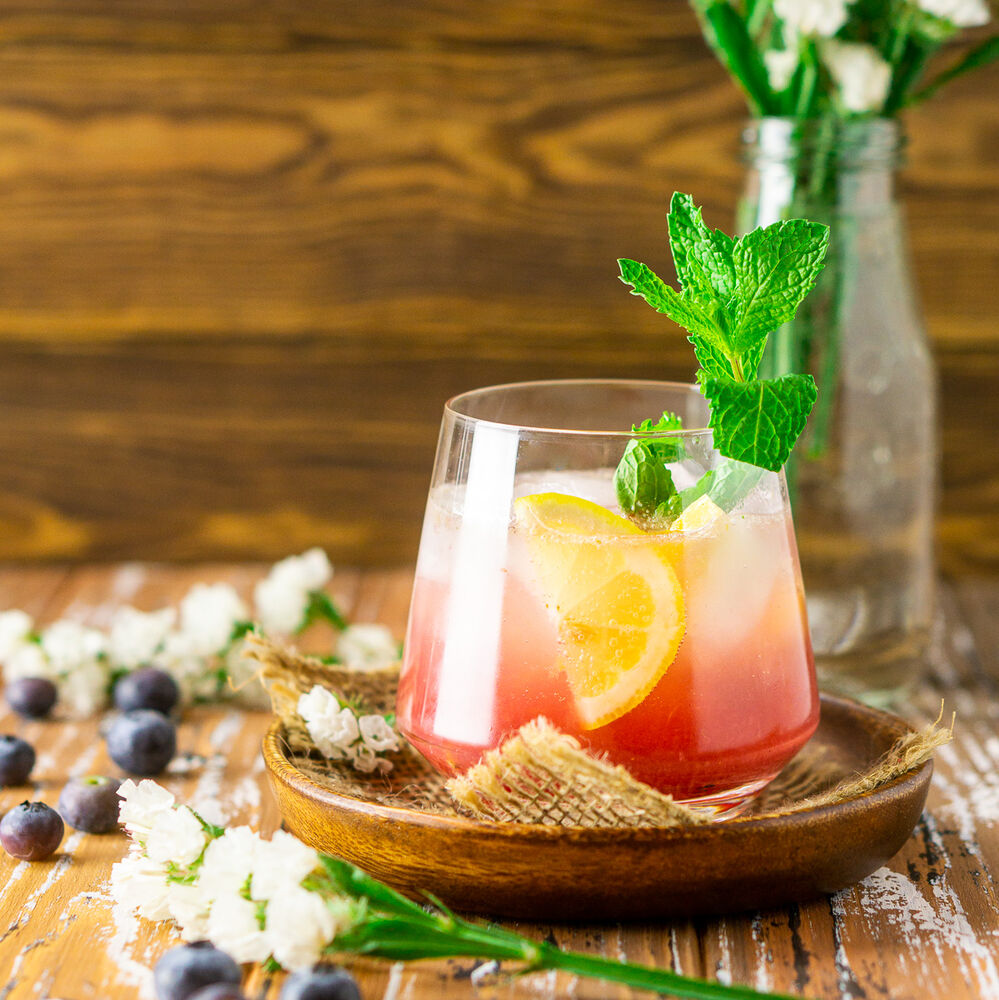 Blueberry Bourbon Smash by burrataandbubbles Quick & Easy Recipe