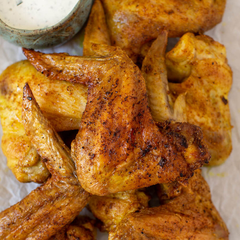 Air Fryer Curry Chicken Wings Recipe The Feedfeed