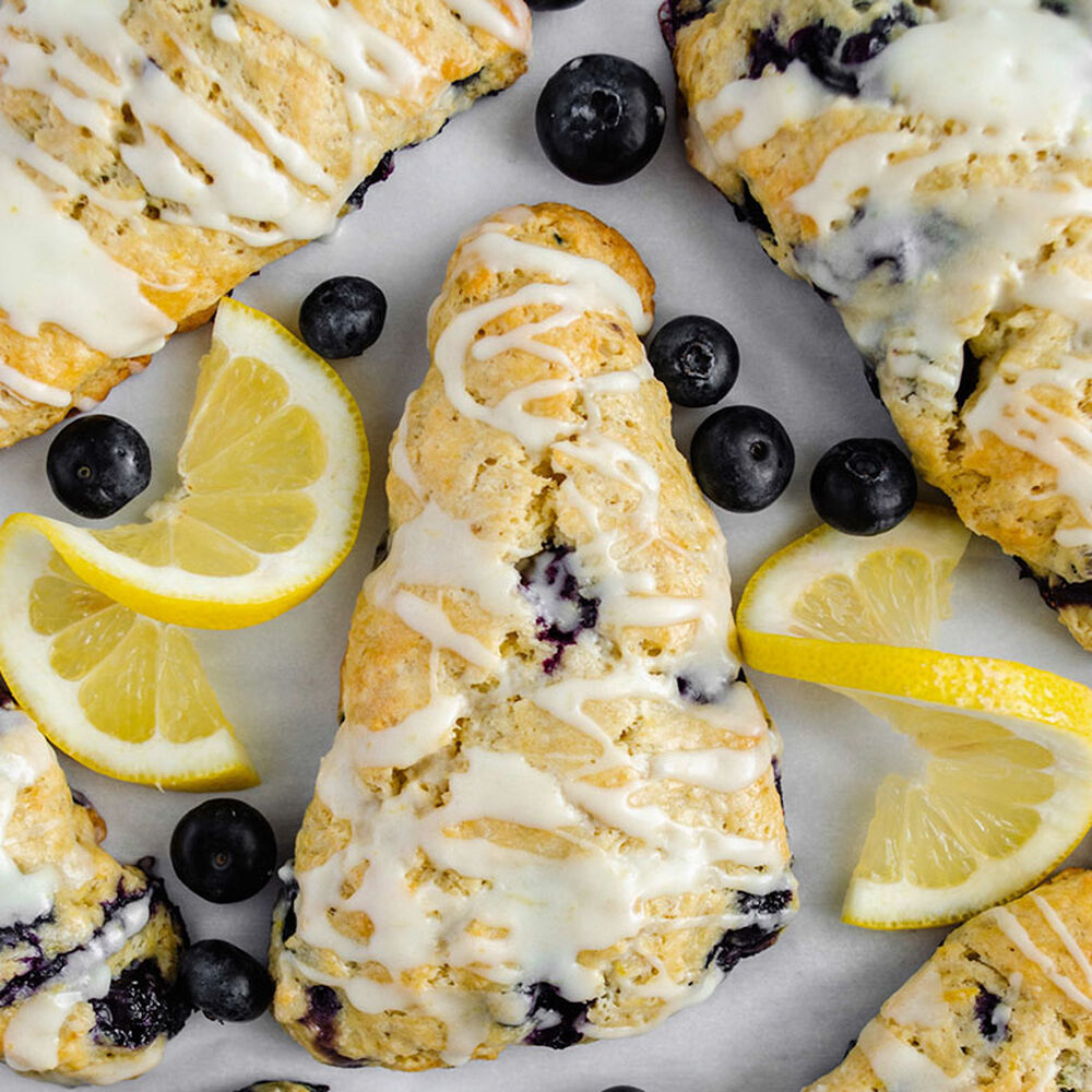Blueberry Lemon Scones Recipe The Feedfeed