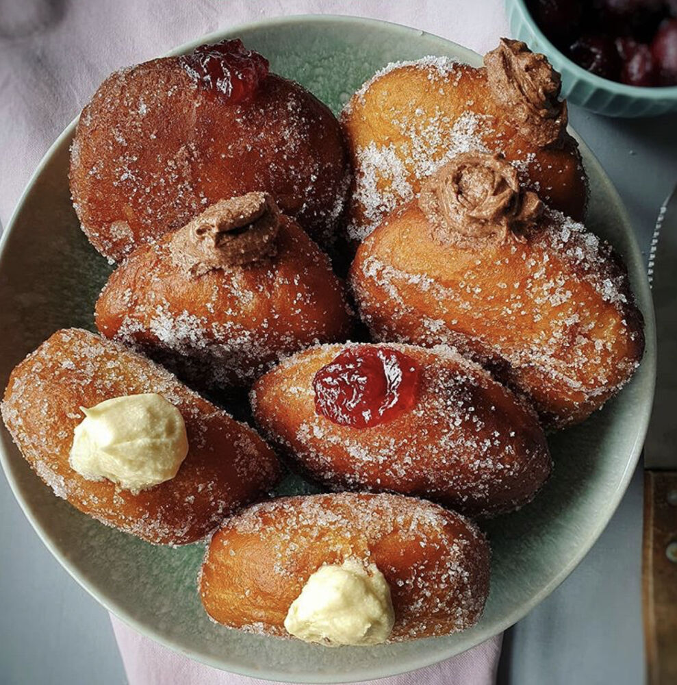 Strawberry Jam Filled Doughnuts Recipe The Feedfeed 9706