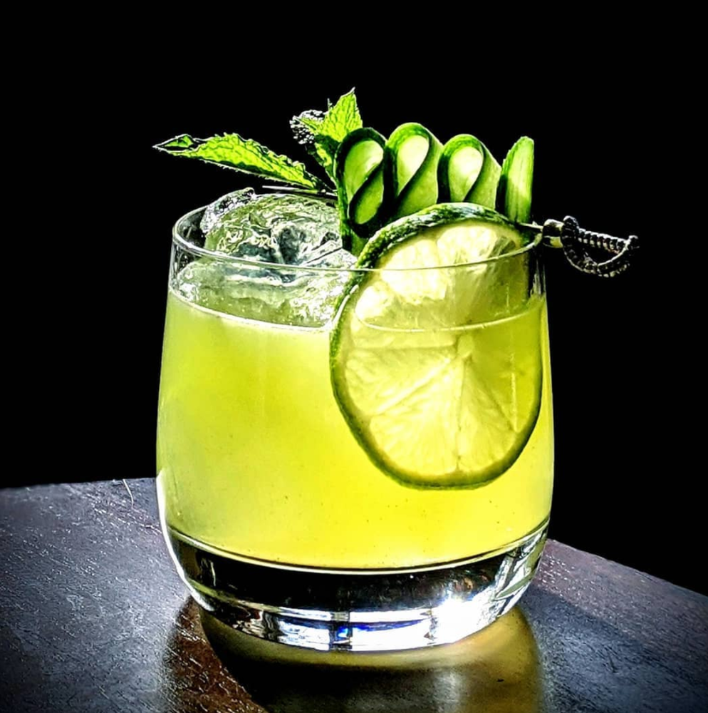 Basil And Lime Gin Cocktail Recipe The Feedfeed