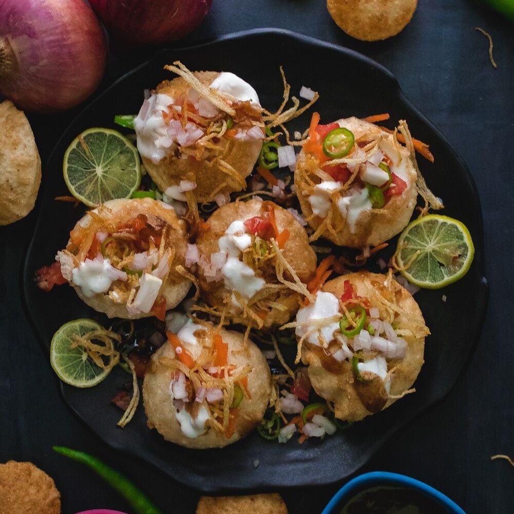 Dahi Puri With Potato Sev Recipe The Feedfeed dahi-puri-with-potato-sev-recipe-the-feedfeed