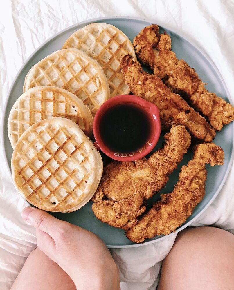 Chicken And Waffles By Dejasdailyeats Quick Easy Recipe The Feedfeed
