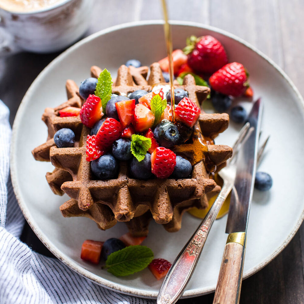 gluten free sourdough waffles recipe