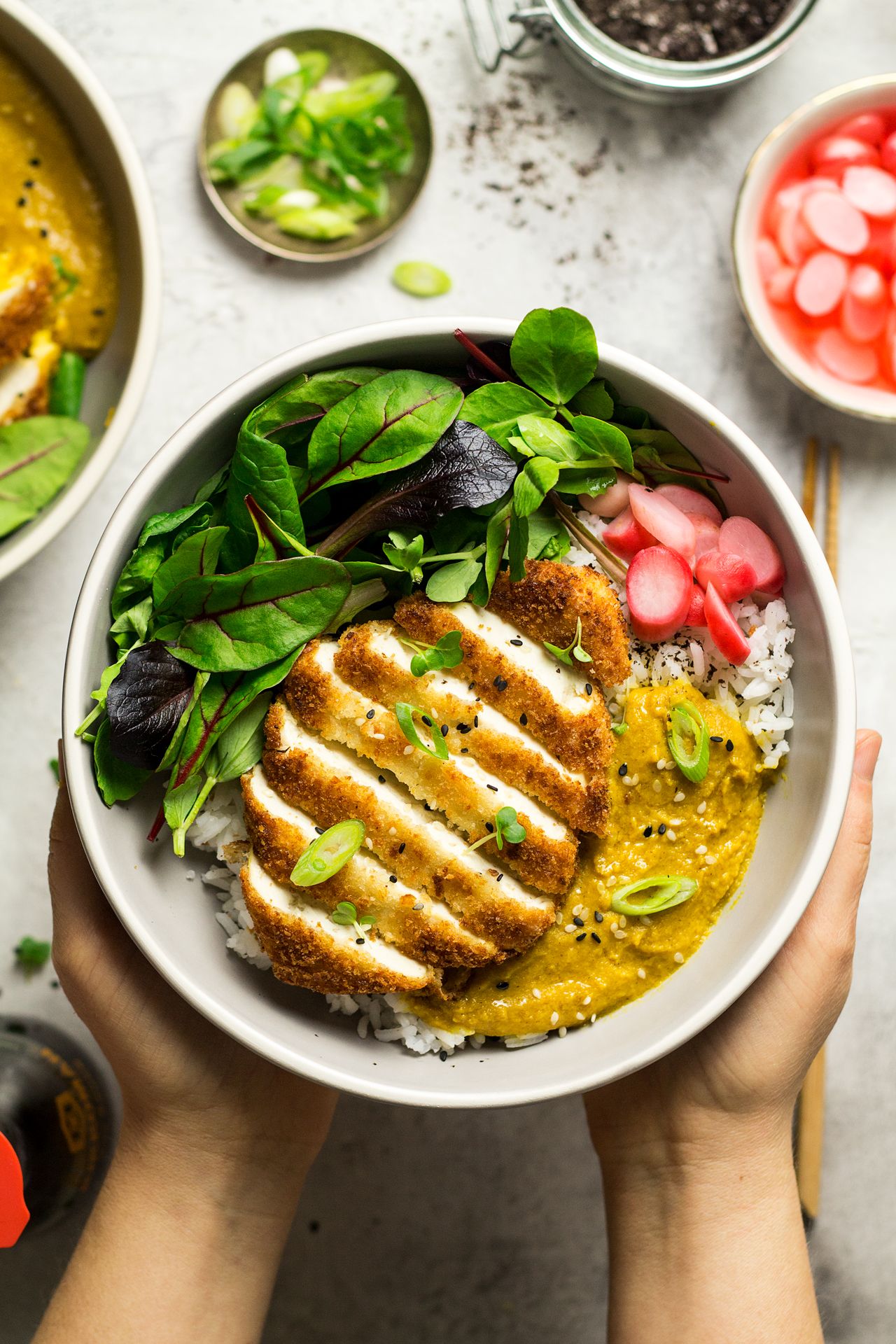 Tofu sales katsu curry