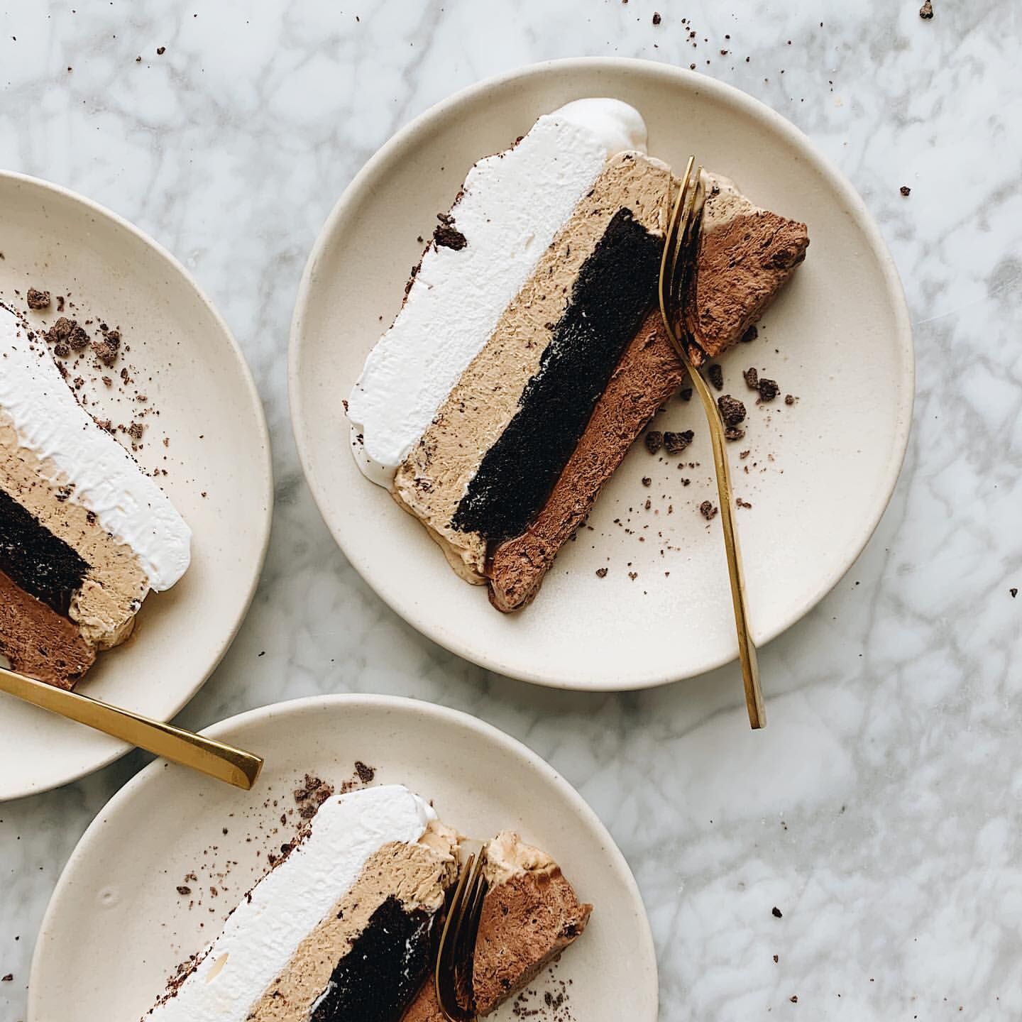 Mocha Brownie Ice Cream Cake  The Best Homemade Ice Cream Cake