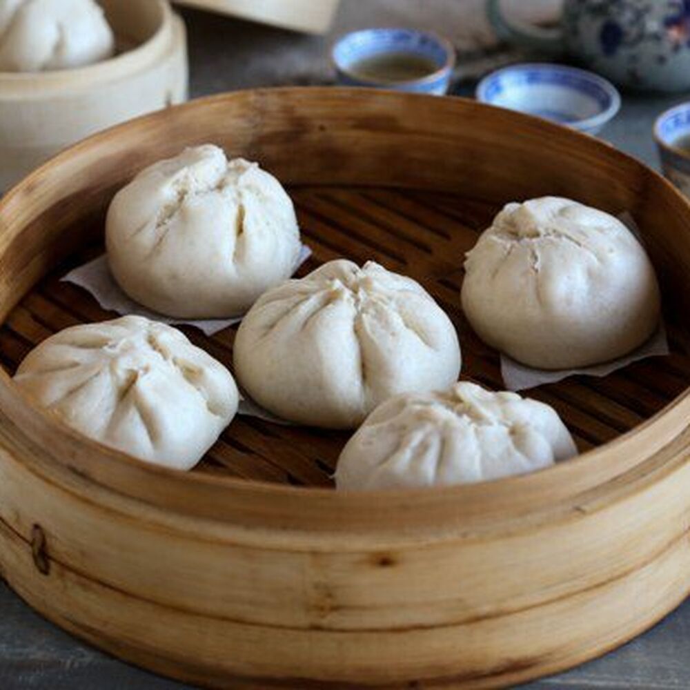 Steamed Buns In Chinatown