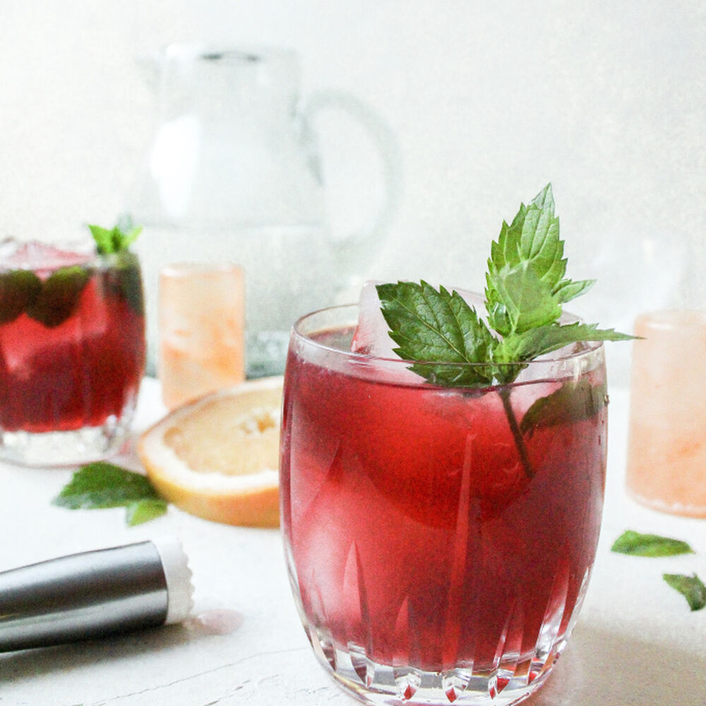 Grapefruit Pomegranate G&T’s Recipe | The Feedfeed