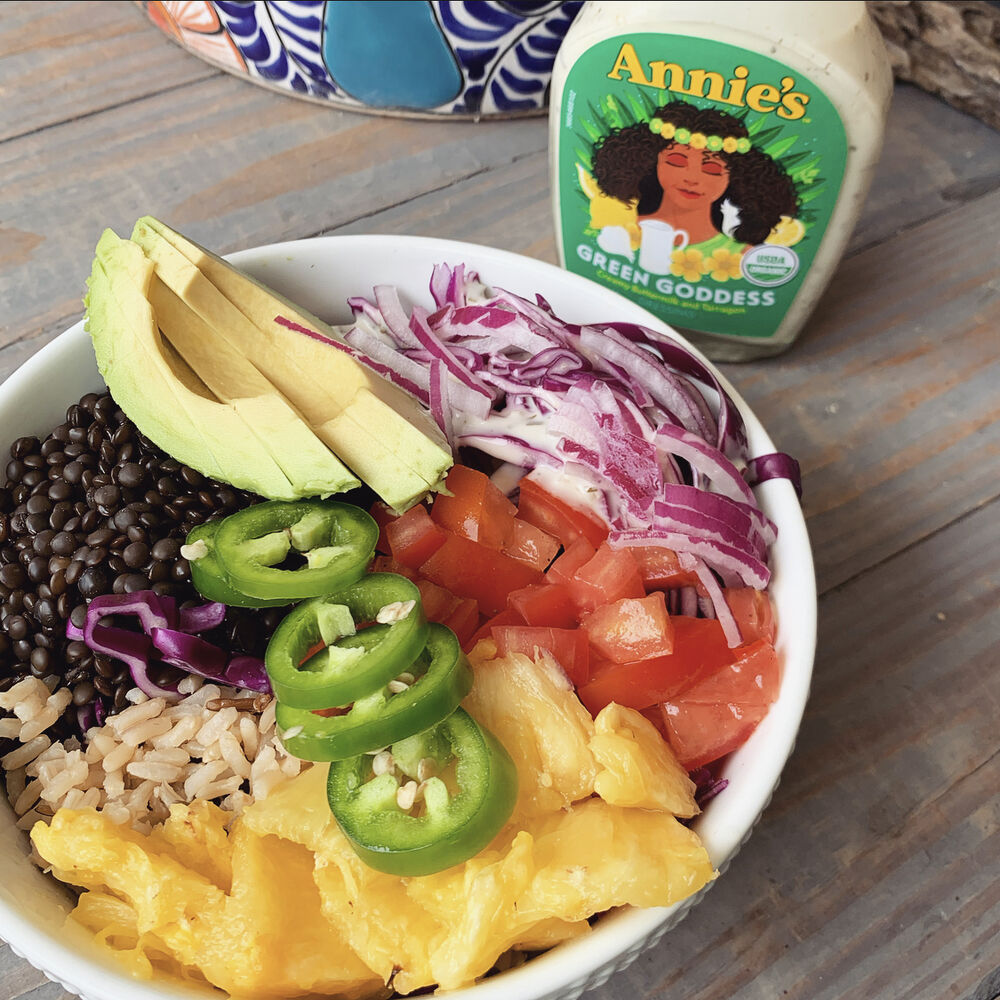 #TacoTuesday Vegetarian Green Goddess Bowl
