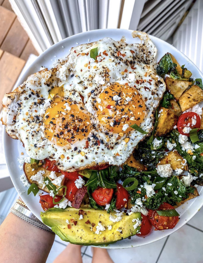 Veggie and Egg Skillet Recipe | The Feedfeed