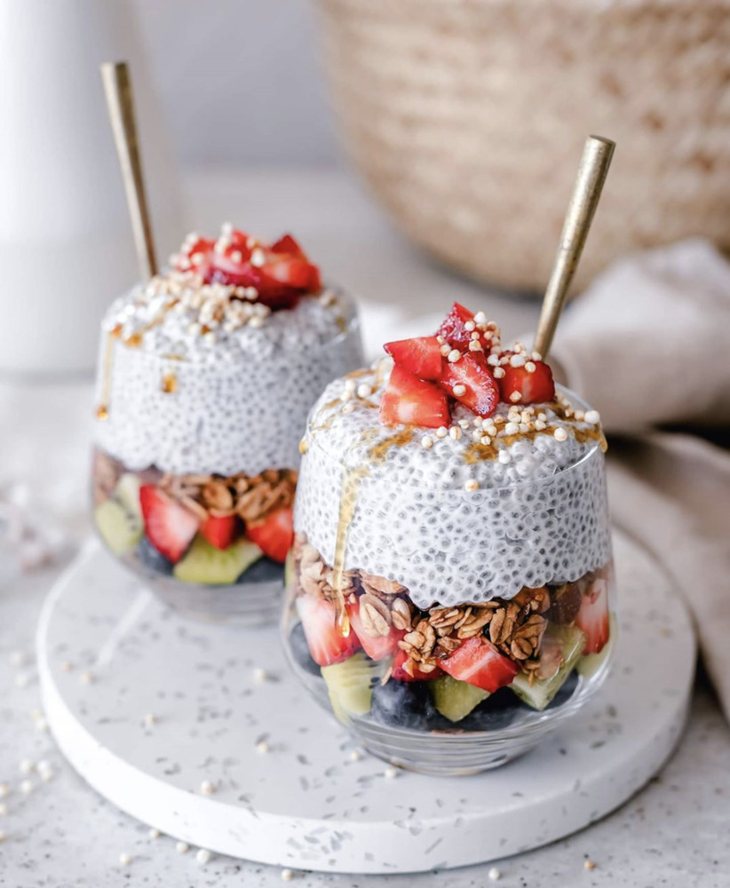 Chia Pudding with Fruit