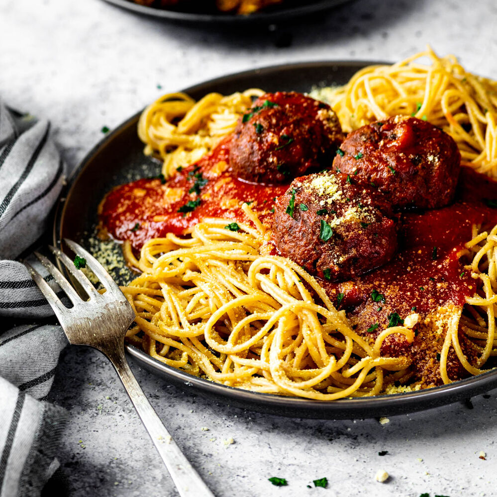 Vegan Spaghetti and Meatballs Recipe The Feedfeed