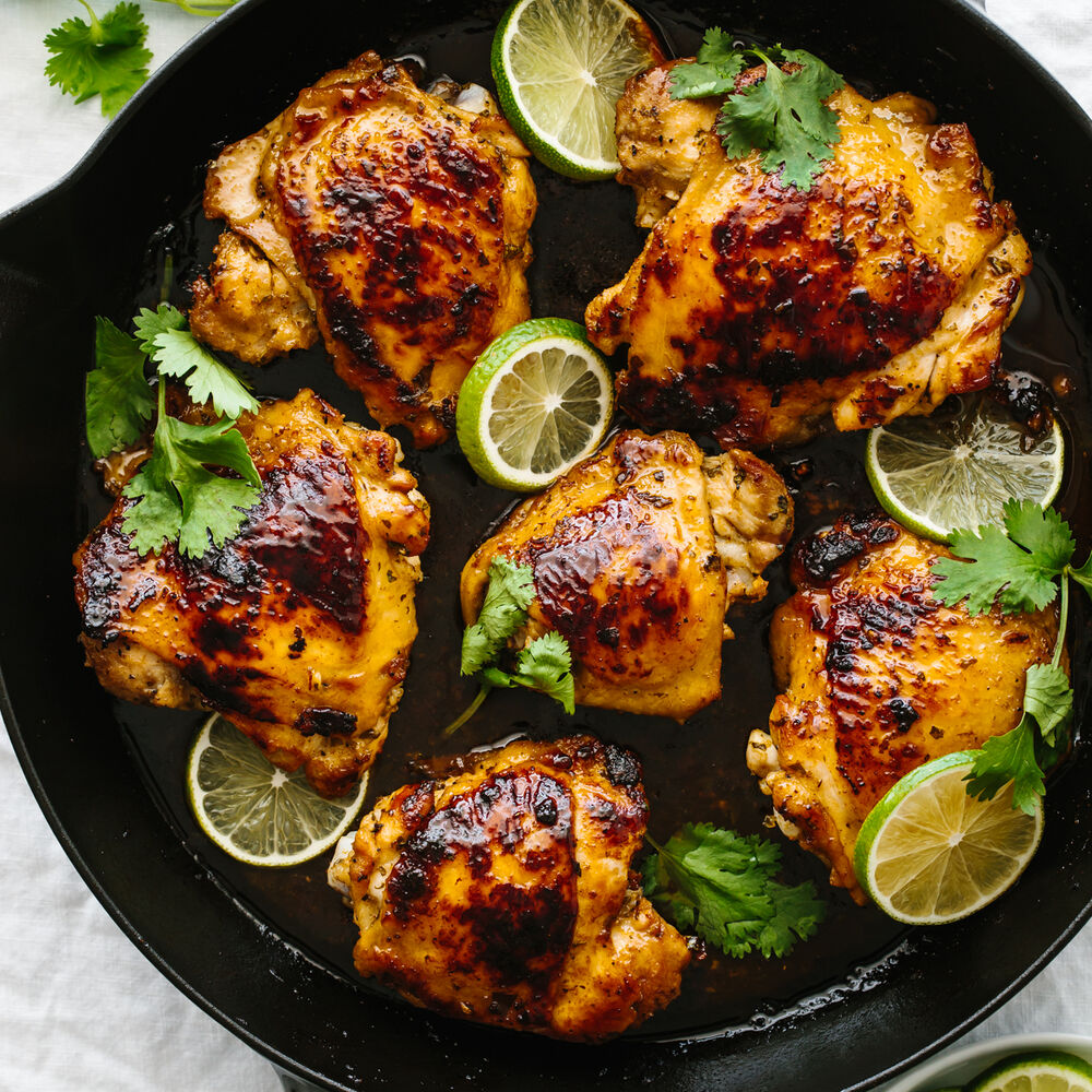 Cilantro Lime Chicken Thighs Recipe The Feedfeed