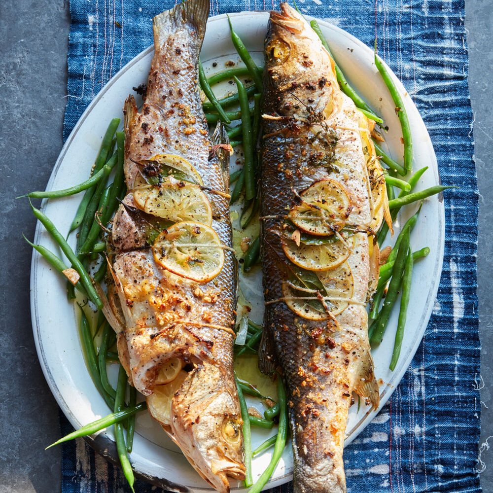 Whole Baked Sea Bass by mymuybueno | Quick & Easy Recipe | The Feedfeed