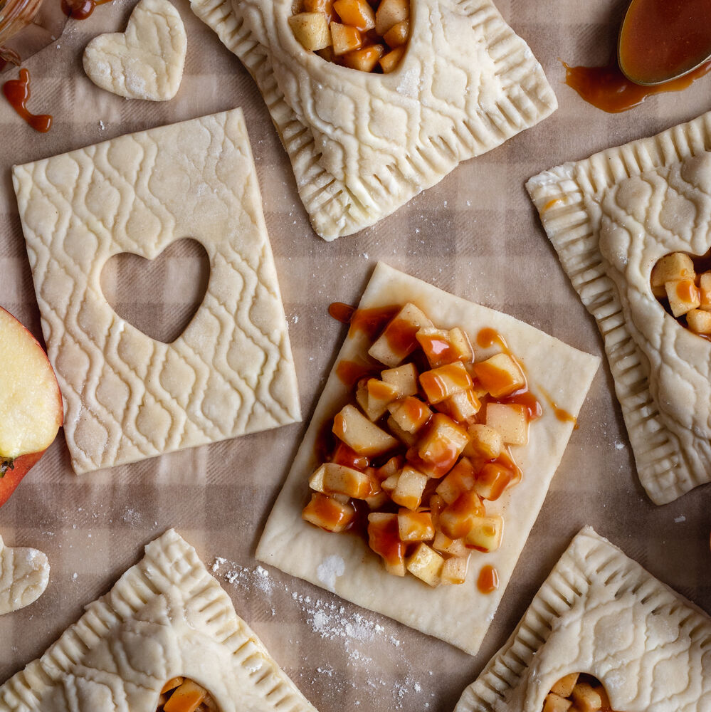 Apple Hand Pies With Salted Caramel Recipe By Bahareh Niati The Feedfeed