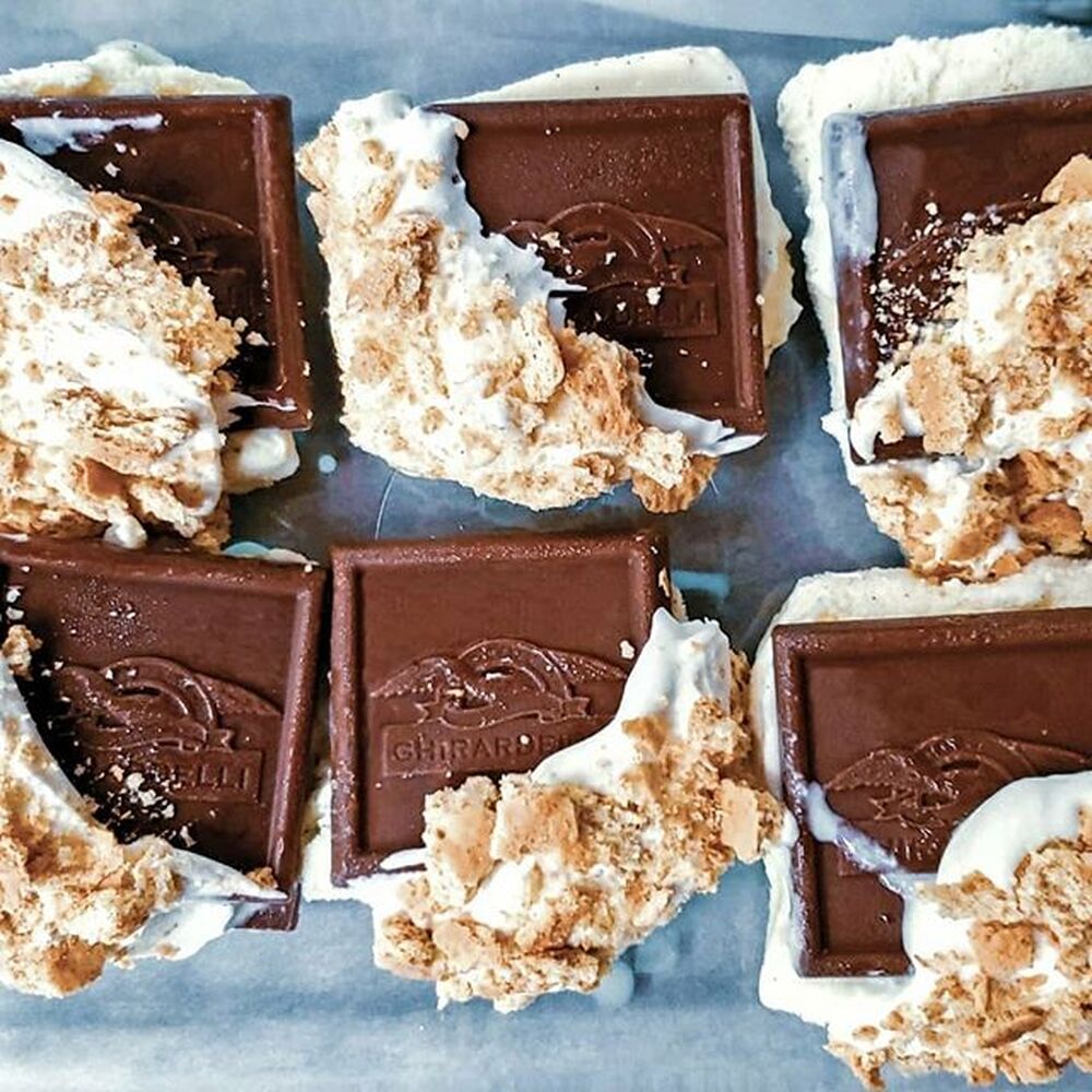 S Mores Ice Cream Bars By Thekitchenstock Quick Easy Recipe The Feedfeed