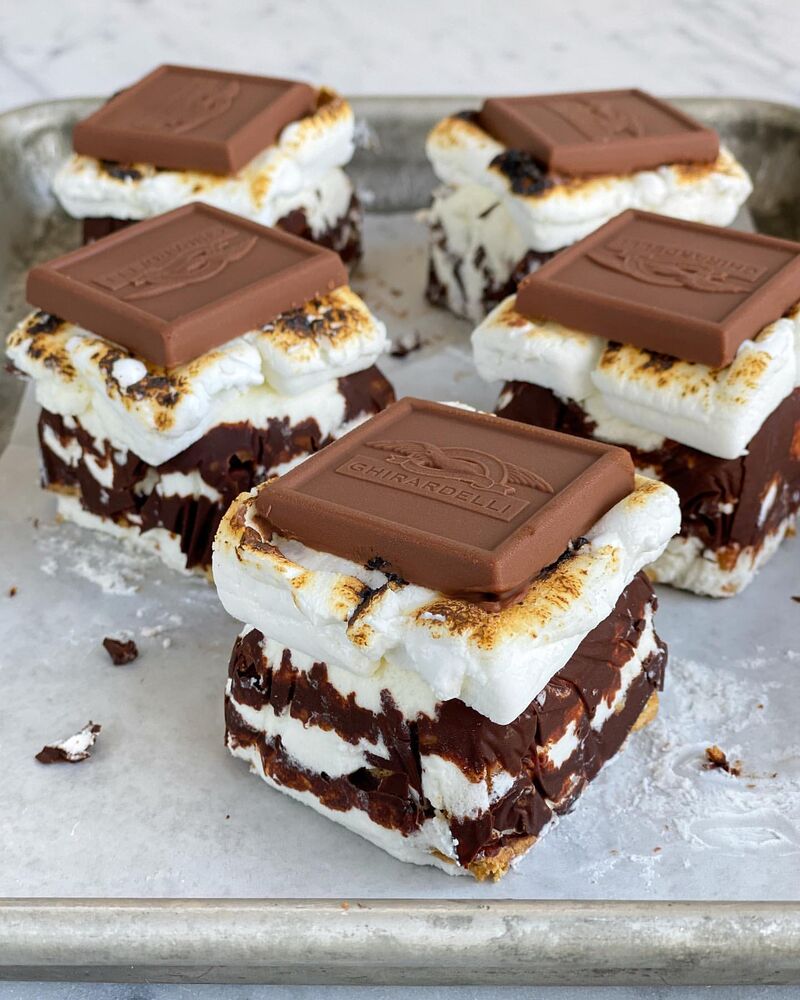 Mini S'mores Icebox Cake Recipe The Feedfeed