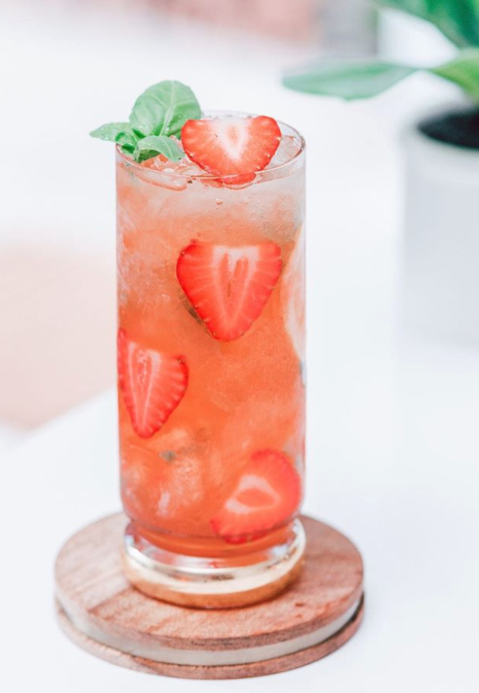 Strawberry Basil Crush Recipe The Feedfeed