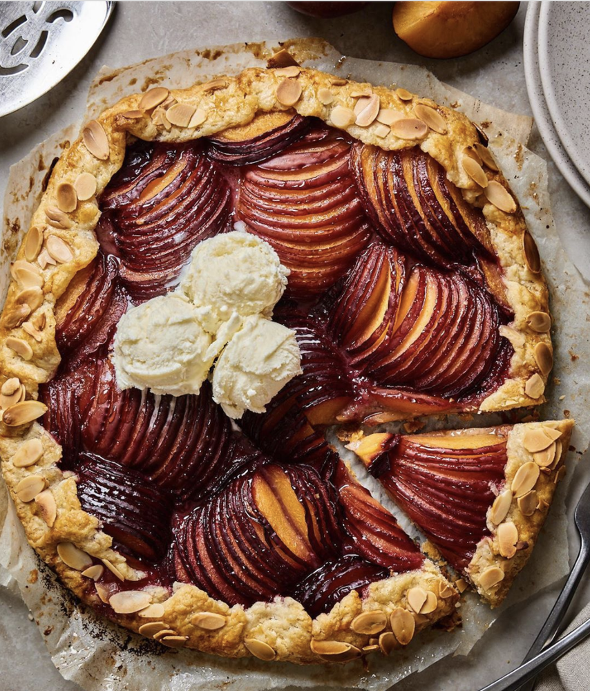 Almond Plum Galette Recipe The Feedfeed