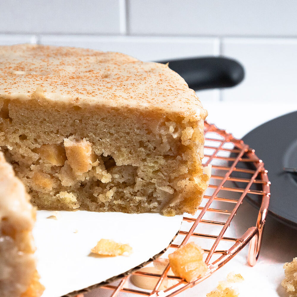 Apple Cinnamon Stovetop Cake by CinnamonShtick Quick & Easy Recipe