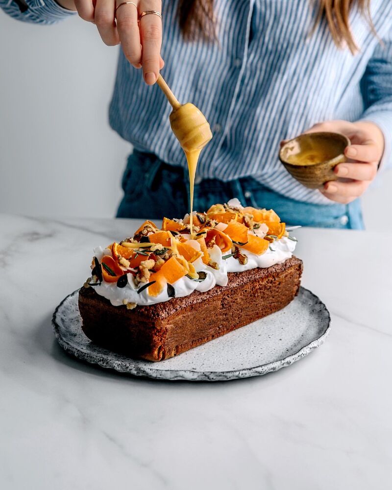 Carrot Cake Loaf with Cream Cheese Frosting - Seasons and Suppers