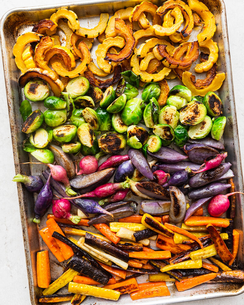 Sheet Pan Roasted Vegetables Recipe The Feedfeed Sheet Pan Roasted Vegetables Recipe The Feedfeed