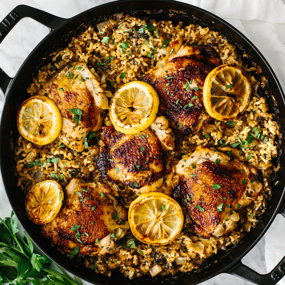 Greek Lemon Chicken - Downshiftology