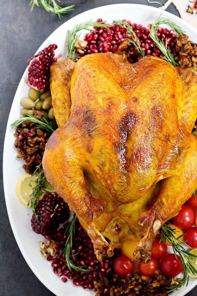 Persian Style Roast Turkey Recipe The Feedfeed