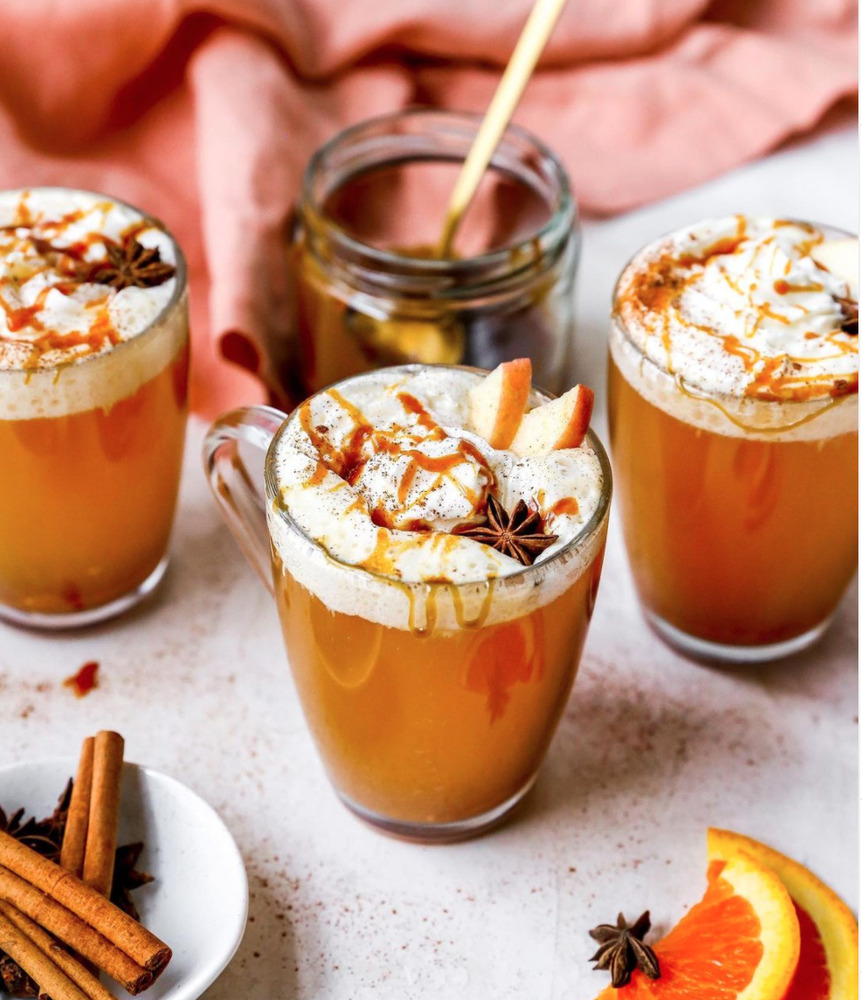 Caramel spiced apple cider