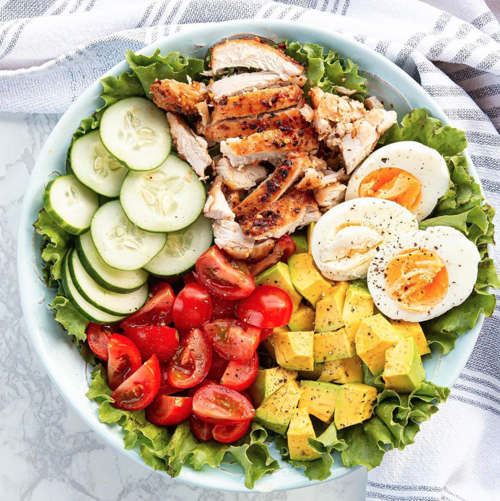 Avocado Chicken Egg Salad
