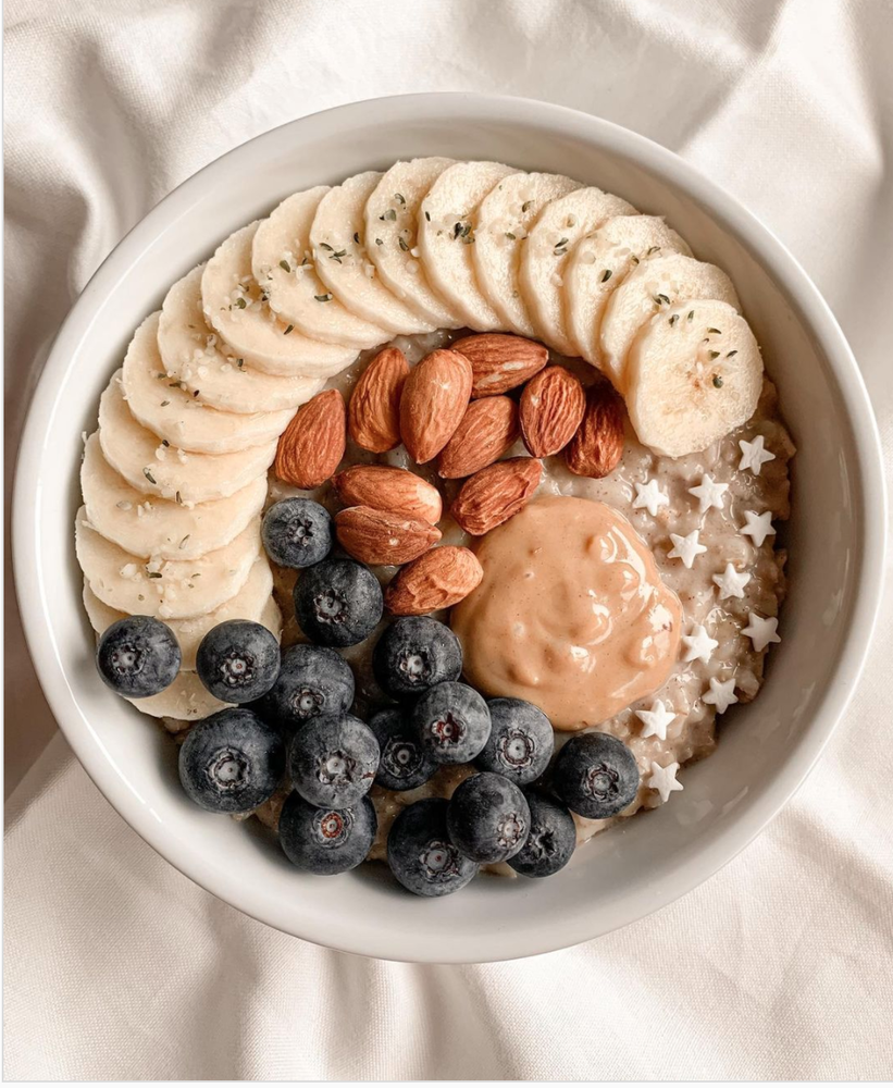 Peanut Butter Banana Bread Oatmeal-image