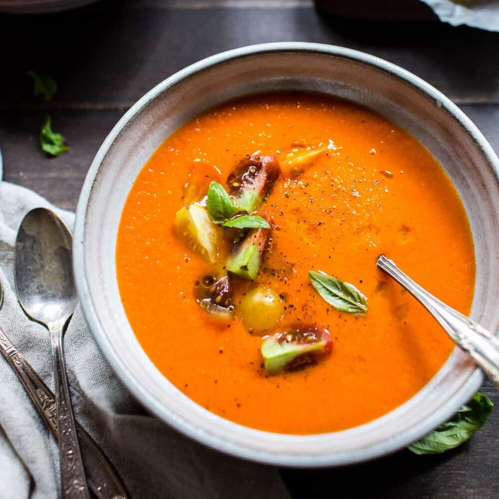 Roasted Red Pepper And Tomato Soup Recipe The Feedfeed 2751