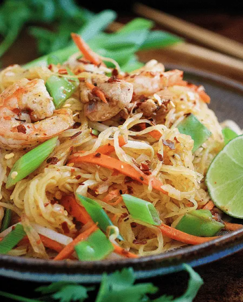 Gluten Free Pad Thai with Squash Noodles by iheartumami.ny Quick