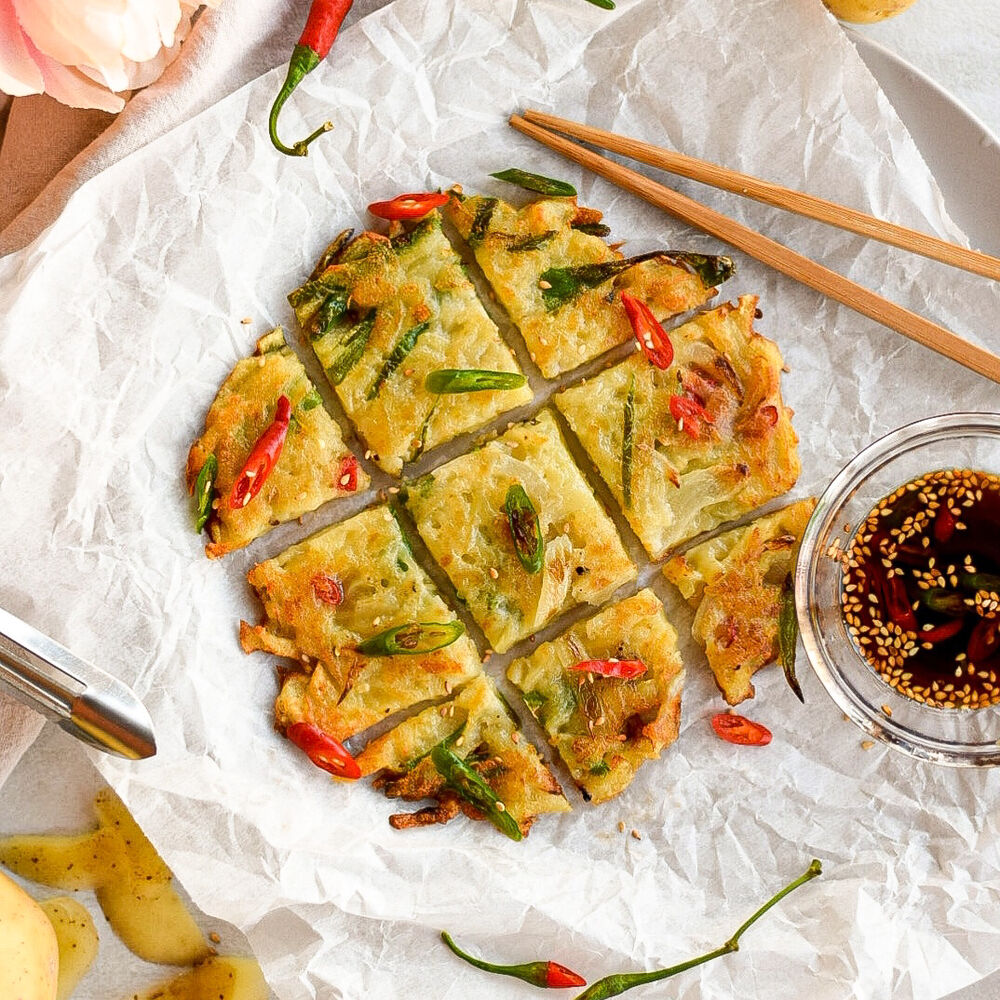 Crispy Potato Pancake (Gamja-Jeon) by __yejiskitchenstories | Quick & Easy  Recipe | The Feedfeed
