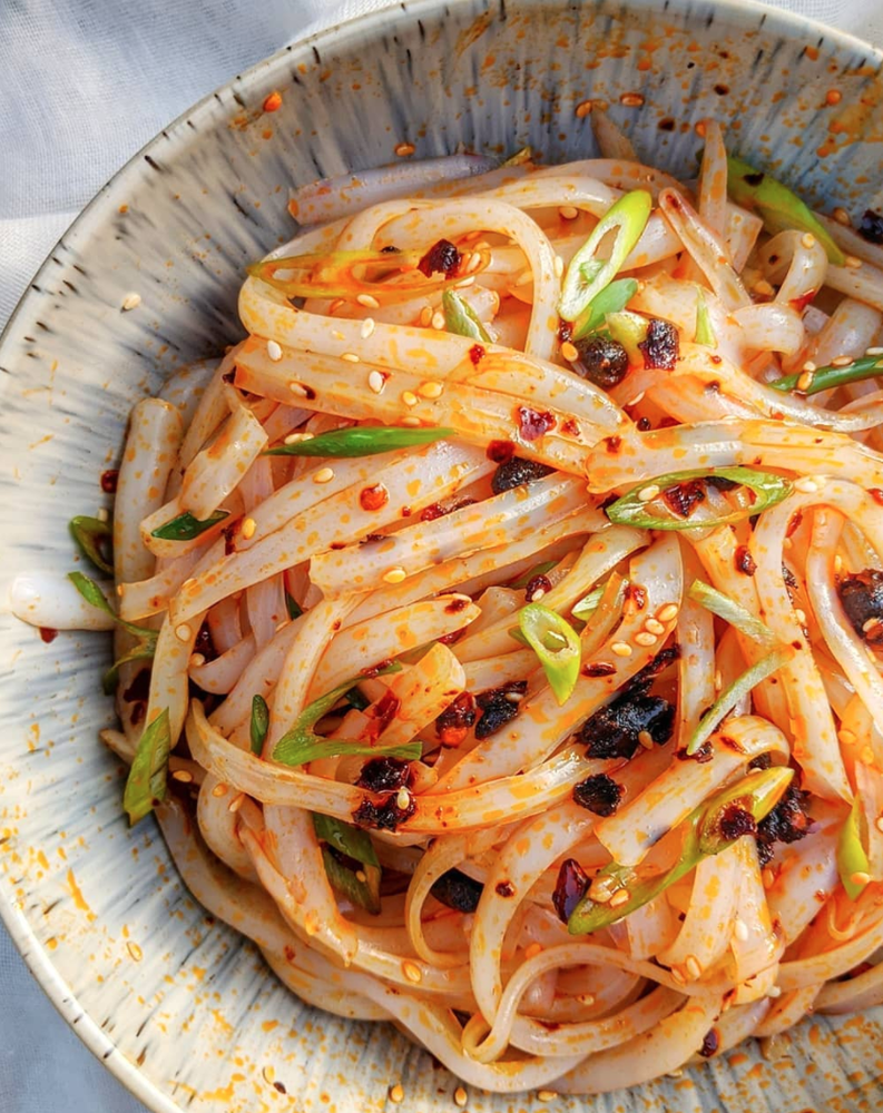 Liang Fen (Mung Bean Jelly Noodles) Recipe | The Feedfeed