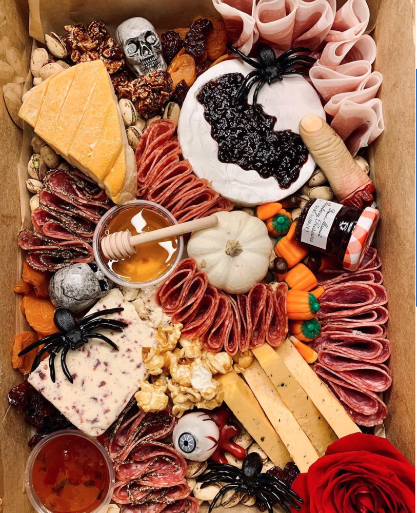 Halloween Cheese Board Recipe The Feedfeed